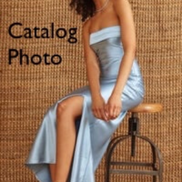 Blue Floral Maxi - Picture 7 of 7